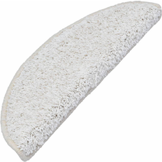 Trappmattor vidaXL 133906 15-Pack Vit 25x65cm