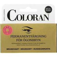 Svarte Øyenbryns- & Øyevippefarger Coloran Permanent Eyebrow Color Black/Brown