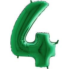 Foil Ballon Number 4 Green