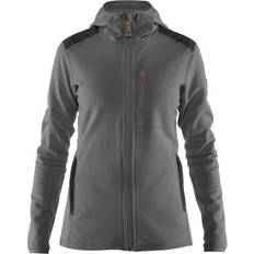 Fjällräven Keb Fleece Hoodie W - Gray/Dark Gray