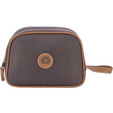 Brown - Water Resistant Toiletry Bags & Cosmetic Bags Delsey Chatelet Air Soft - Chocolate