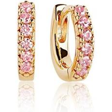 Sif jakobs ellera piccolo Sif Jakobs Ellera Piccolo Earrings - Gold/Pink