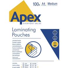 Pellicole per plastificazione Fellowes Apex A4 Medium Laminating Pouches 100-pack