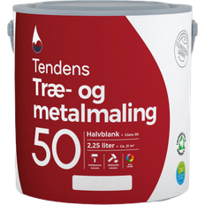 Tendens Træfarver Maling Tendens 50 Træmaling Hvid 2.25L