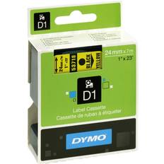 Dymo Materiales de oficina Dymo Label Cassette D1 Black on Yellow