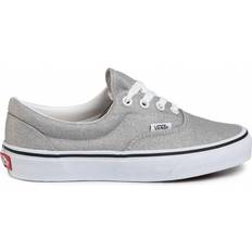 Leather Trainers Vans Kid's Era - Silver/True White