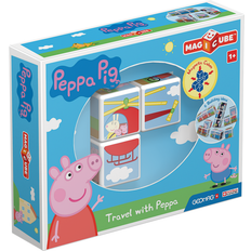 Metallo Blocchi Geomag Travel with Peppa