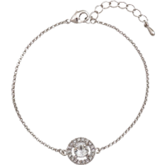 Lily and Rose Armband Lily and Rose Miss Miranda Bracelet - Silver/Transparent