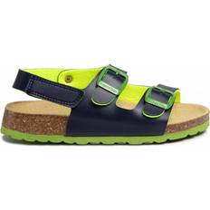 Textile Slippers Superfit Footbed Sandal- Blue/Green Estate