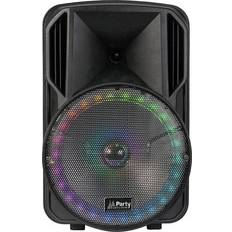 Altavoces PA Ibiza Party-12RGB 12" 30 cm Micrófono VHF Bluetooth USB