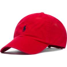 Polo Ralph Lauren Dame Tilbehør Polo Ralph Lauren Bomuld Chino Baseball Cap - Rl2000 Rød/Blå