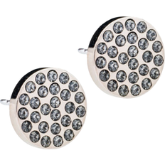 Blomdahl Brillance Plenary Earrings - Silver/Black