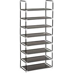 Polypropylene Hallway Furniture & Accessories tectake 402105 Shoe Rack 60x136.5cm