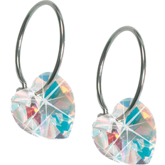 Barn Smycken Blomdahl Heart Earrings - Silver/Rainbow