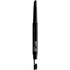 Negro Productos para cejas NYX Fill & Fluff 08 Black