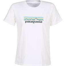 Patagonia Women's Pastel P-6 Logo Crew T-shirt - White