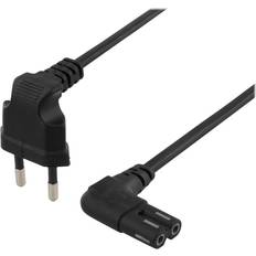 Power cable c7 Deltaco DEL-109BL 1m