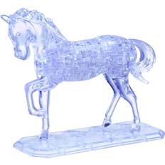 Hcm-Kinzel Crystal Puzzle Horse Transparent 100 Pieces