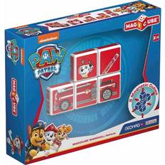 Paw Patrol Juegos de Construcción Geomag Paw Patrol Marshal's Fire Truck