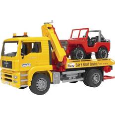 Camiones Bruder Man TGA Breakdown Truck With Cross Country Vehicle 2750