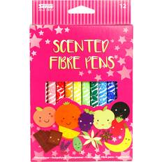 Scented Fibre Pens 12-pack