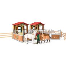 Schleich stable Schleich Visit in the Open Stable 72116