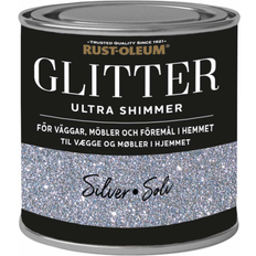 Rust-Oleum Glitter Vægmaling Sølv 0.25L