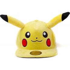 Film & TV Caps Difuzed Pokemon Pikachu Plush Snapback Cap Accessories