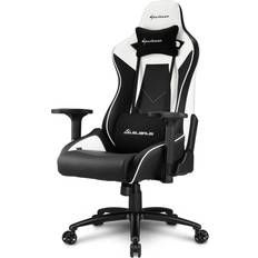 Sillas de juego Sharkoon silla gaming elbrus 3 negro blanco