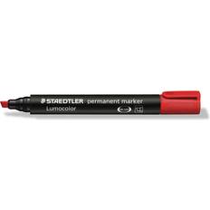 Staedtler Lumocolor Permanent Marker Red 2-5mm