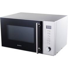 Mikrobølgeovne Champion Electronics CHMW135 Rustfrit stål, Sort