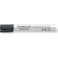 Schwarz Hobbymaterial Staedtler Lumocolor Whiteboard Marker Black 2mm