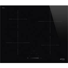 Smeg SI4642D Piano Cottura 4 Fornelli 60 cm Nero