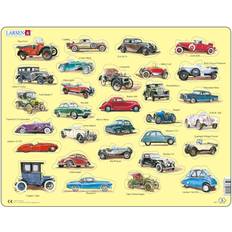 Vehicles Knob Puzzles Larsen Beginner Puzzle Automobiles 30 Pieces