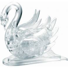 Djur 3D-pussel Hcm-Kinzel Crystal Puzzle Swan Transparent 44 Bitar