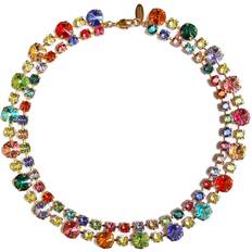 Caroline svedbom rainbow Caroline Svedbom Pomona Necklace - Gold/Rainbow Combo