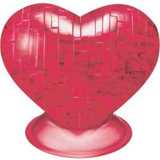 Crystal puzzle Hcm-Kinzel Crystal Puzzle Heart Red 46 Bitar