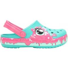 Turkosa Tofflor Barnskor Crocs Kid's Fun Lab Slime Band - Blue