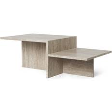Soffbord travertin ferm LIVING Distinct Soffbord 55x100cm