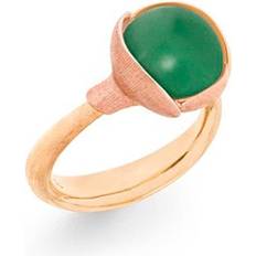 Ole Lynggaard Ringe Ole Lynggaard Lotus Ring 2 - Gold/Rose Gold/Serpentine