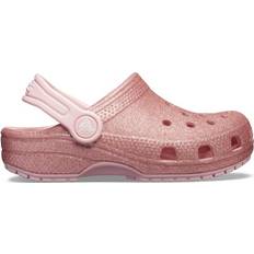 Rosa Zapatillas Crocs Kid's Classic Glitter - Blossom