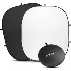 Foldable Background Black/White 200x230cm