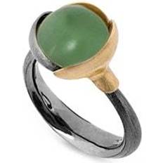 Lotus Ring 2 - Silver/Gold/Rose Gold/Serpentine