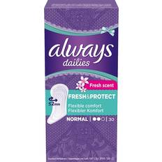 Always Dailies Fresh & Protect Fresh Scent Normal 30-pack