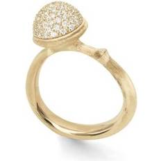 Ole Lynggaard Smykker Ole Lynggaard Lotus Medium Ring - Gold/Diamonds