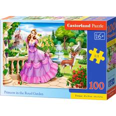 Prinsessor Klassiska pussel Castorland Princess in the Royal Garden 100 Bitar