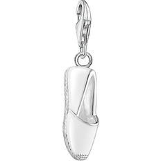 Thomas Sabo White Espadrille Charm - Silver/White