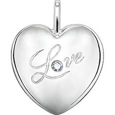 Thomas Sabo Love Pendant - Silver/Diamond