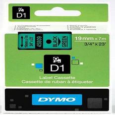 Dymo Cintas de etiquetar Dymo Label Cassette D1 Black on Green 1.9cmx7m