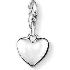 Thomas Sabo Charm Club Heart Charm Pendant - Silver